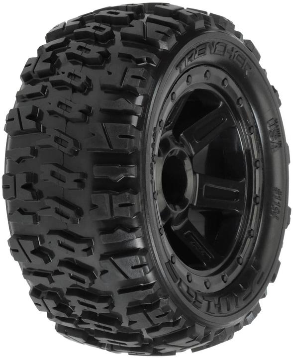 Image du produit Pro-Line Trencher 2.2pouces M2 sur jante Desperado