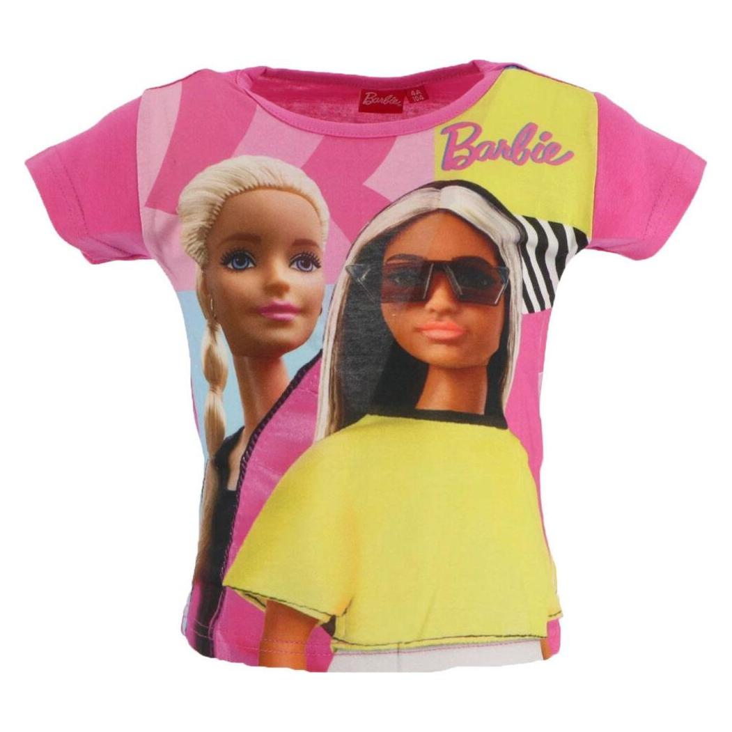 Procos, Mädchen, Shirts, Barbie Icon Pink Kinder Kurzes T-Shirt, Top 8 Jahr, Pink
