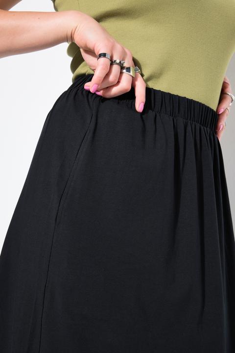 Produktbild Studio Untold Jersey-Maxirock, A-Linie, Elastikbund (50, 52)