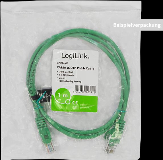 Produktbild LogiLink Netzwerkkabel (U/UTP, CAT5e, 1.50 m)