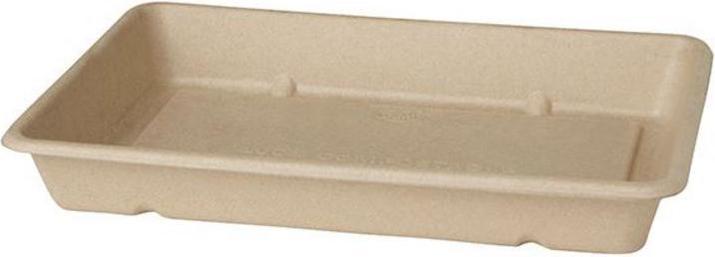 Actual product image Bagasse bowl 850ml, brown (40x)