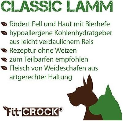 Produktbild Fit-Crock Classic Lamm Maxi (Adult, 1 Stk., 10000 g)
