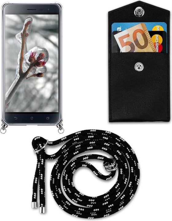 Produktbild Cadorabo TPU Handy Kette SILBER Cover