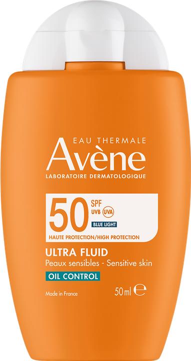 Produktbild Avène Avene SUN Ultra-Fluid Oil Control SPF50 (Sonnencreme Gesicht, SPF 50, 50 ml)