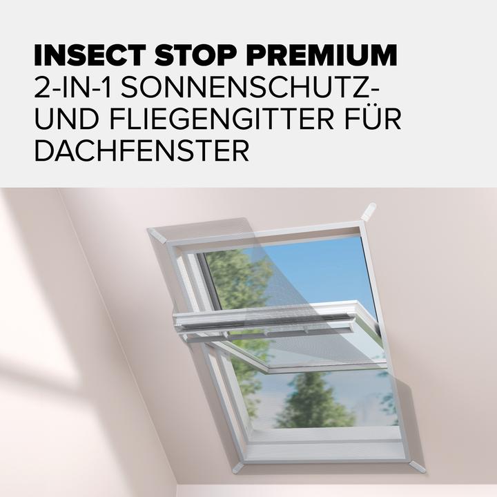 Actual product image tesa Fly screen for roof windows with sun protection (120 x 140 cm)