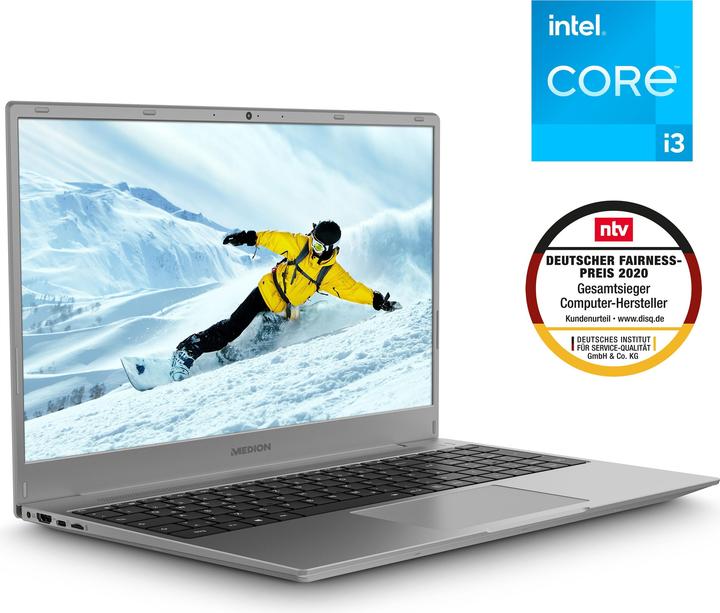 Actual product image Medion E16402 (16.10", Intel Core i3-1115G4, 8 GB, 512 GB)