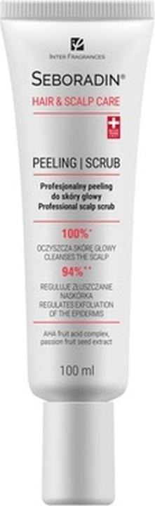 Actual product image Seboradin Hair Scalp Scrub 100ml Scalp Exfoliator with AHA Formula Gentle Cleaning and Sebum Regulation Hair T (100 ml)