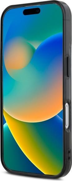 Actual product image Mercedes MEHMP16S23HUOKC iPhone 16 6.1" transparent hardcase Printed logo MagSafe (Apple iPhone 16)