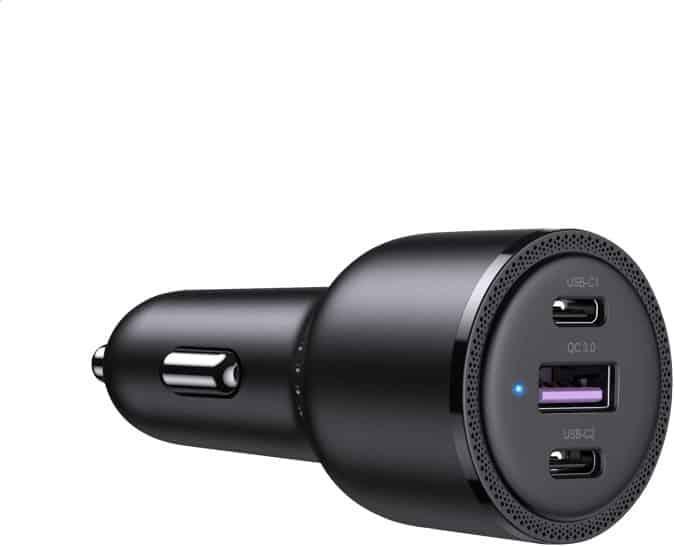 Image du produit Alogic Périphérique de positionnement voiture 100W USB-C+USB-A +USB-C vers câble USB-A