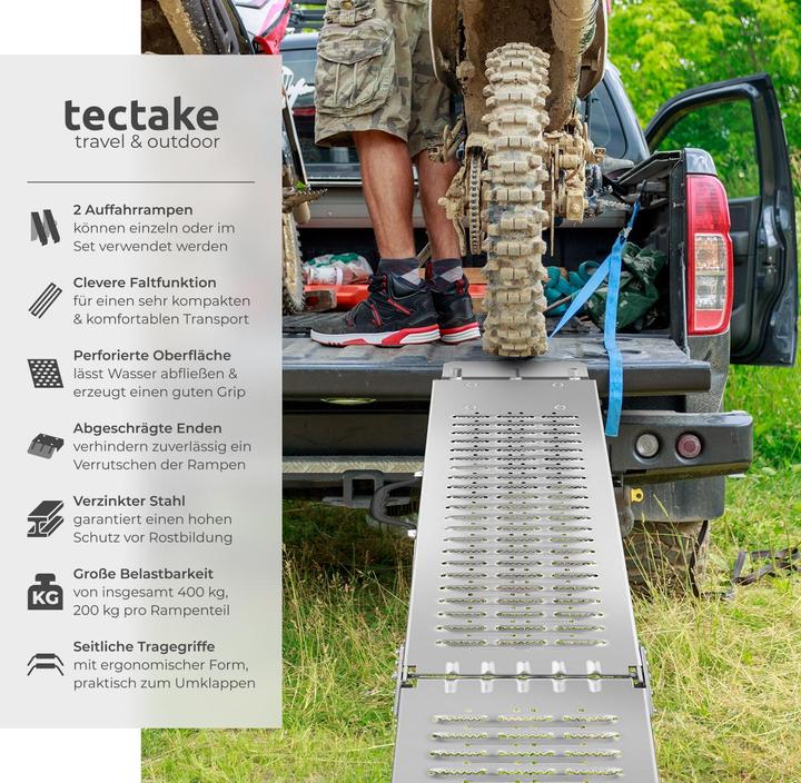 Produktbild tectake Auffahrrampen