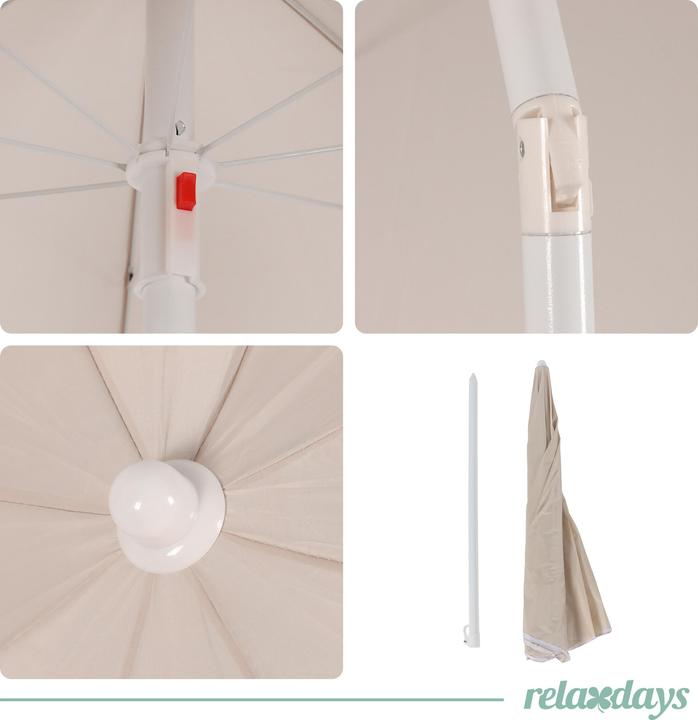 Produktbild Relaxdays Sonnenschirm (1.80 m)