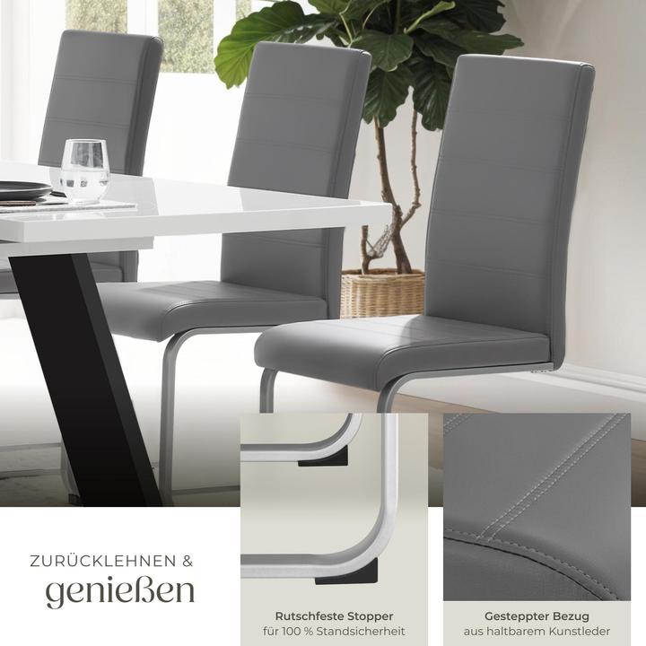 Immagine prodotto tectake 6x Schwingstuhl