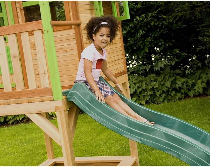 Immagine prodotto Axi Sarah Playhouse marrone/verde - scivolo verde