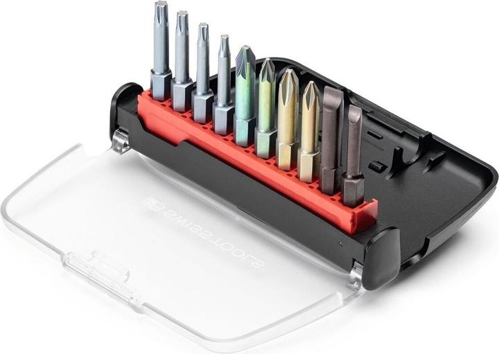Actual product image PB Swiss Tools Bit set PB E6 702 BC (SL 2, TX15, TX20, TX25, SL4, PH1, PH2, TX10, PZ2, PZ1)