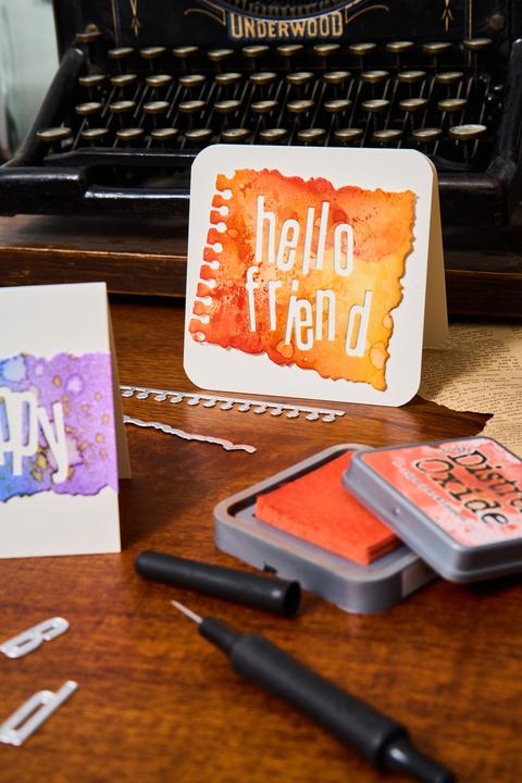 Produktbild Sizzix Thinlits Stanzschablone "Vault Edges by Tim Holtz"