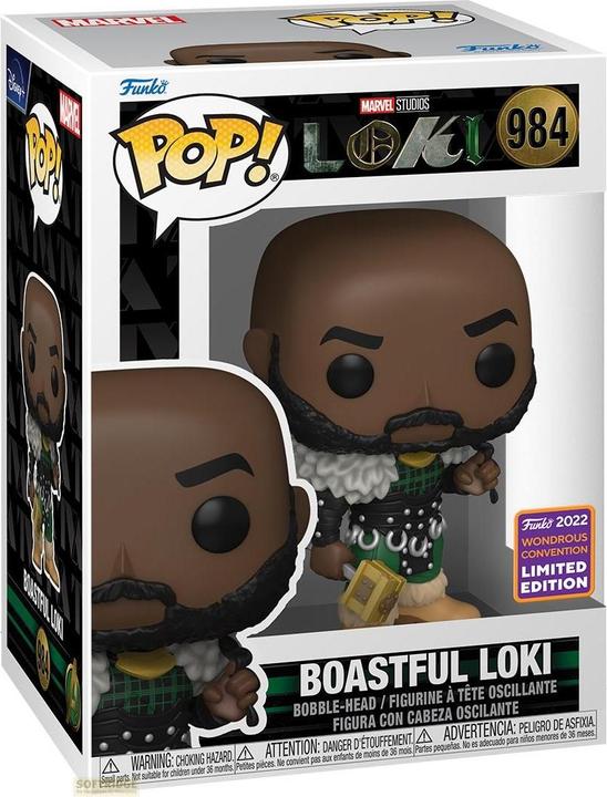 Produktbild Funko Pop! Marvel - Loki : Boastful Loki (984) Excl. EXM