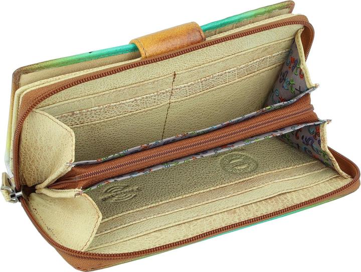 Actual product image Greenland Nature Art+Craft wallet RFID leather 20 cm