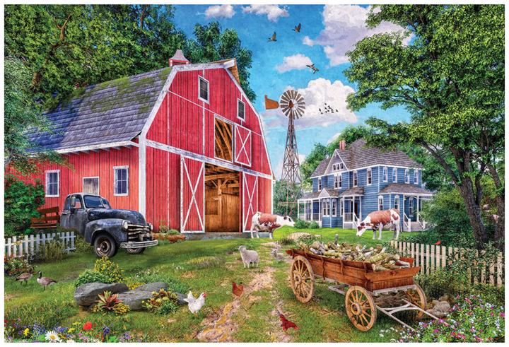 Produktbild Eurographics Hofscheune Puzzledose (550 Teile)
