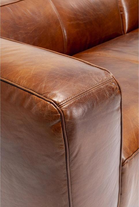 Produktbild Kare Design Ecksofa Cubetto Leder Braun (Ecksofa)