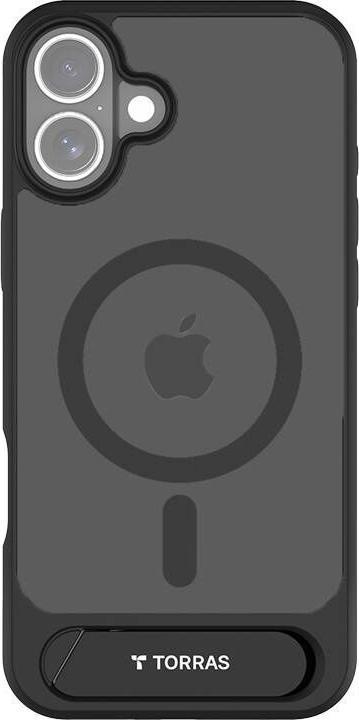 Actual product image Torras Case Pstand Series dla iPhone 16 (Czarne) (Apple iPhone 16)