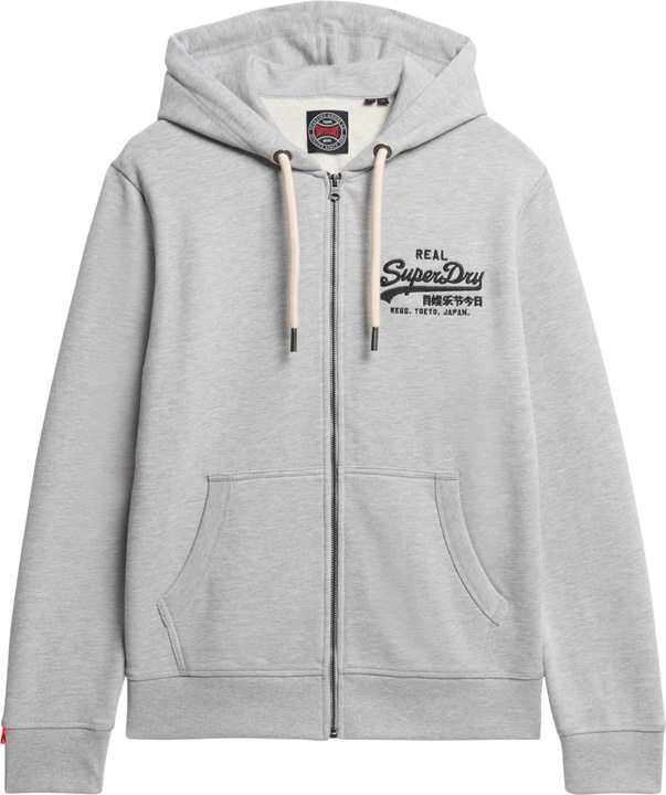 Superdry Kapuzenjacke mit gesticktem Vintage Logo (S)