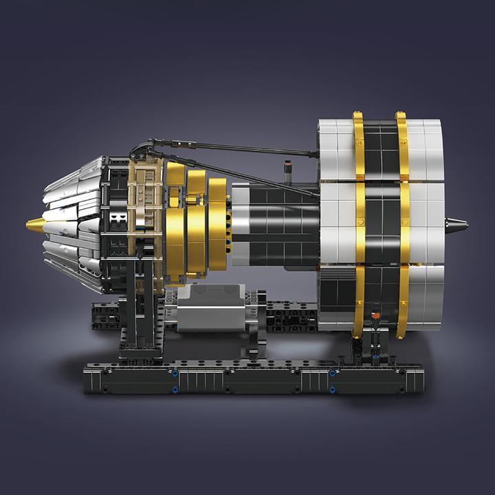 Produktbild Mould King Flugzeug Turbine