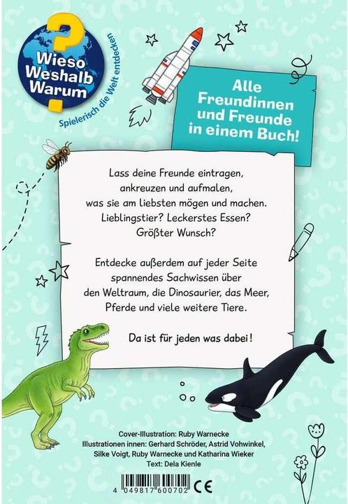 Produktbild Ravensburger Wieso? Weshalb? Warum? Meine Schulfreunde (Deutsch, Dela Kienle, 2023)