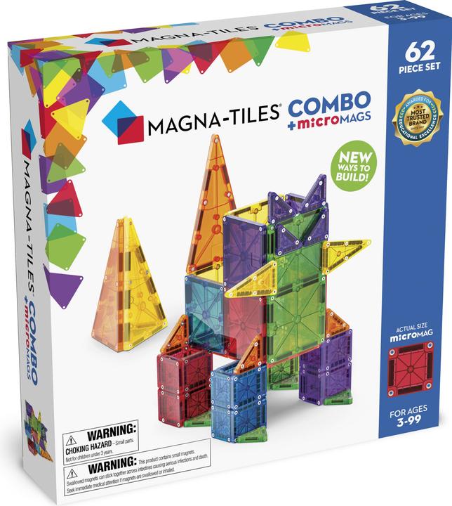 Actual product image Magna-Tiles Micro Mags
