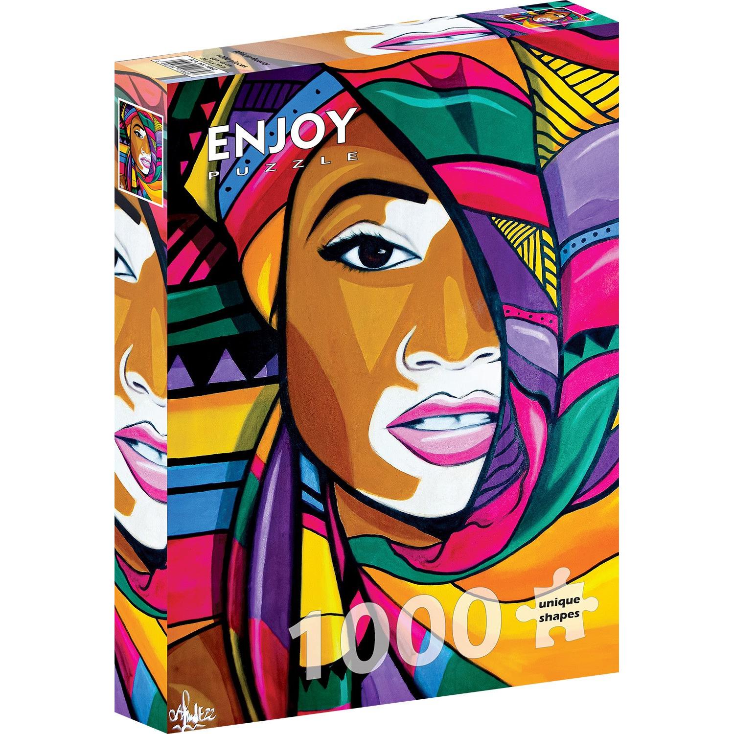 Enjoy Puzzle ENJOY-1862 - African Beauty, Puzzle, 1000 Teile (1000 Teile)