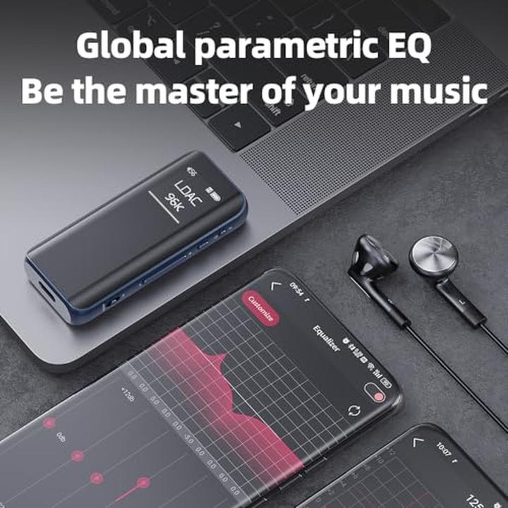 Actual product image FiiO BTR15 (USB-DAC, Display, gain switch, Microphones, Tone control, Bluetooth)