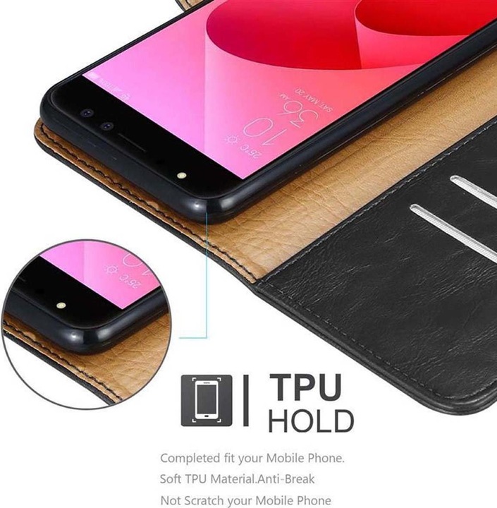 Actual product image Cadorabo Book Luxury Cover (Asus Zenfone 4 Selfie Pro)