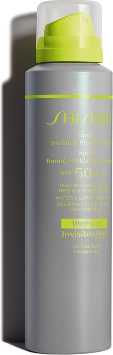 Immagine prodotto Shiseido Nebbia protettiva invisibile per lo sport (Spray solare, SPF 50+, 150 ml, 164 g)