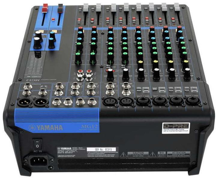 Image du produit Yamaha Mg12 (Studio et mixeur live)