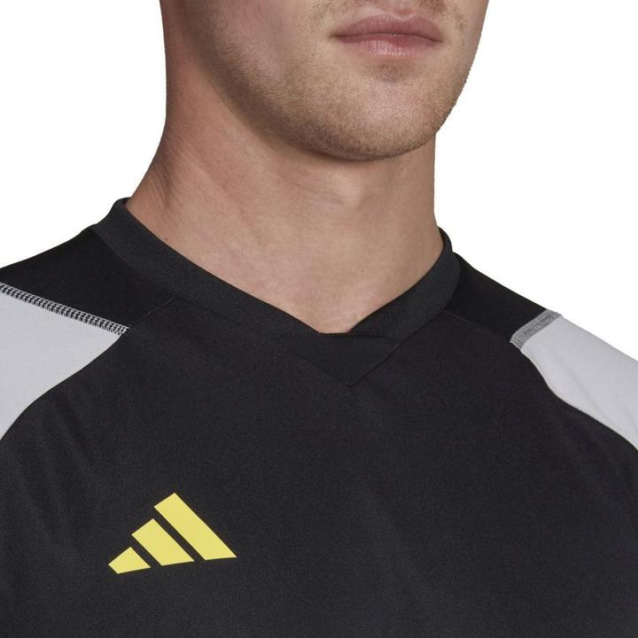 Actual product image Adidas Mens Tiro 23 Competition Jersey Black And Grey HU1295 (L) (L)