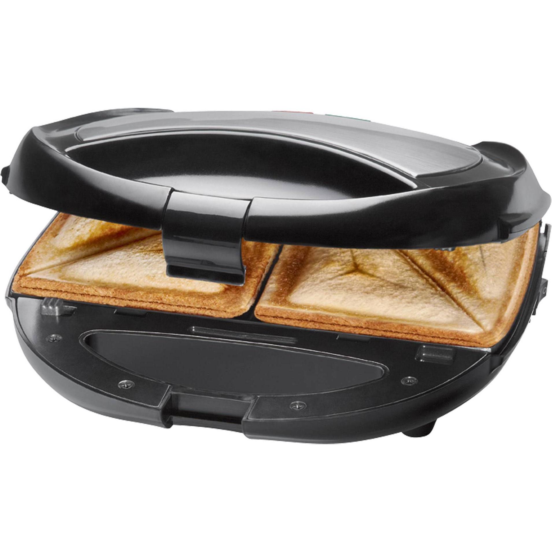 Bomann Sandwichmaker ST, Toaster, Schwarz