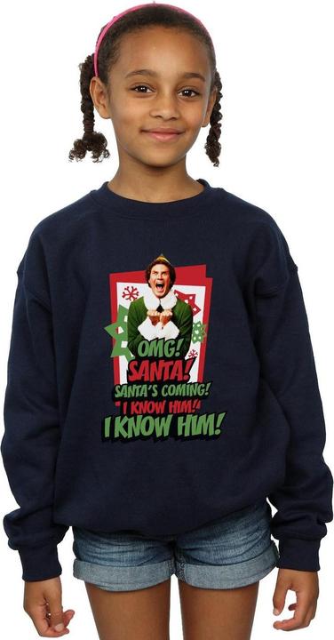 Produktbild Elf OMG Santa Sweatshirt Mädchen (152, 158)