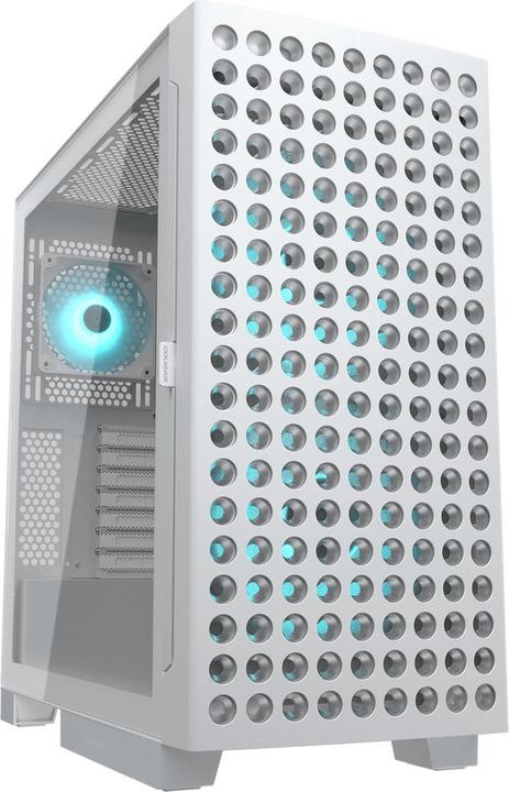 Immagine prodotto Cougar Gehäuse Midi-Tower, Airface ECO, ARGB, Weiss (ATX, mATX, Mini-ITX)