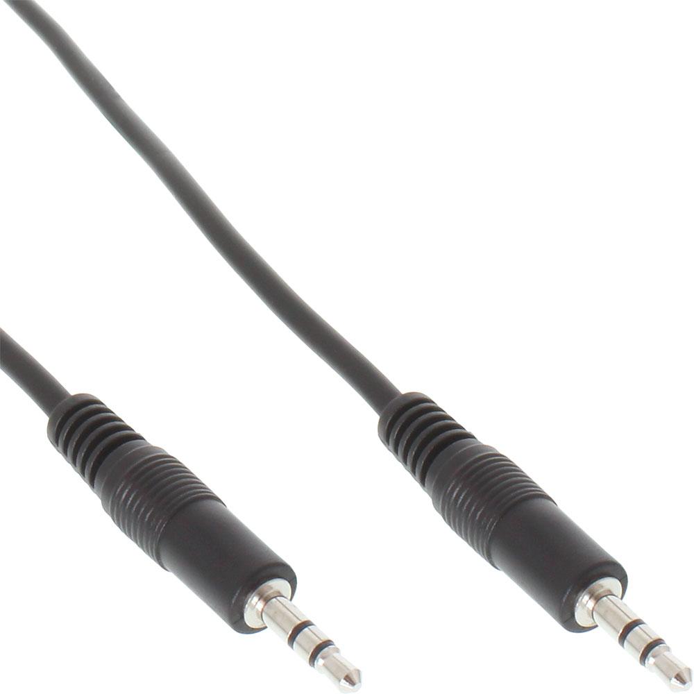 InLine Klinke Kabel (2 m, 3.5mm Klinke (AUX)), Audio Kabel