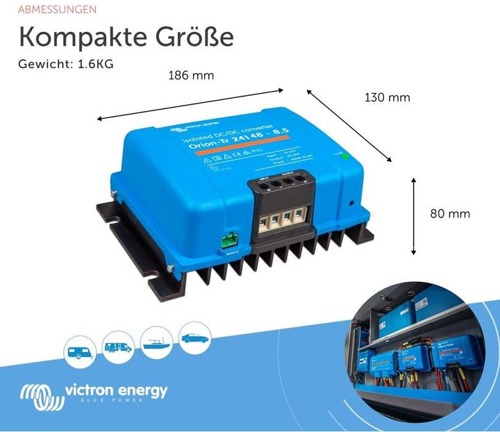 Immagine prodotto Victron Energy Orion-Tr 24/48-8,5A (400W) - isolato