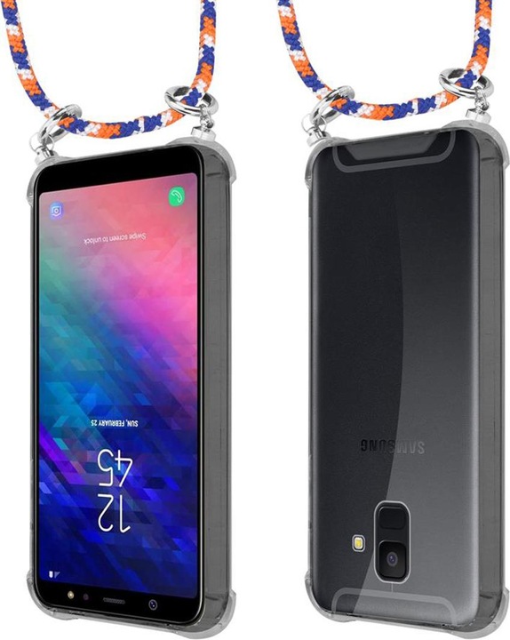 Produktbild Cadorabo TPU Handy Kette SILBER Cover