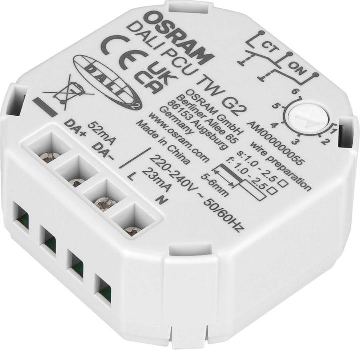 Actual product image Ledvance DALI control gear DALI PCU TW G2