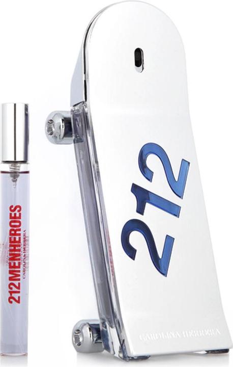 Image du produit Carolina Herrera 212 Men Heroes Forever Young EDT 90 ml + EDT MINI 10 ml (man) (Eau de toilette, 100 ml)