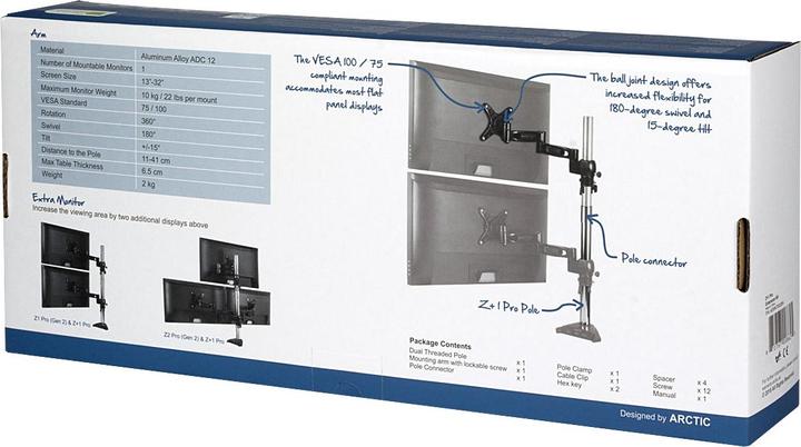 Actual product image Arctic Z+1 Pro