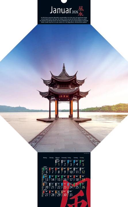Immagine prodotto Feng-Shui-Kalender 2026 (Copertina rigida, Tedesco)