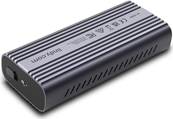 Produktbild Lindy USB4 NVMe M.2 SSD Gehäuse (M.2 2260, M.2 2242, M.2 2280)