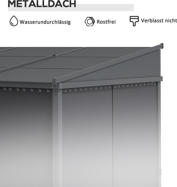 Immagine prodotto Outsunny Pergola (365 cm, 255 cm)