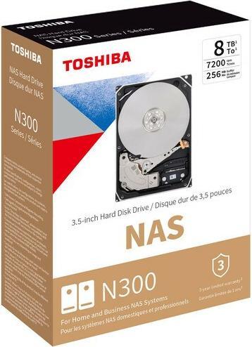 Productafbeelding Toshiba N300 (8 TB, 3.5")