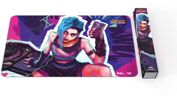 Produktbild League of Legends Riftbound - Origins Jinx Playmat