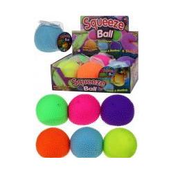 Magni Quetschball 100mm mit Noppen 6fach sortiert
