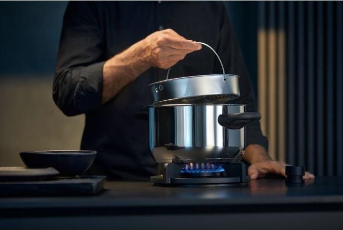 Actual product image WMF Pressure cooker (22 cm, Steam cooker, Stainless steel)